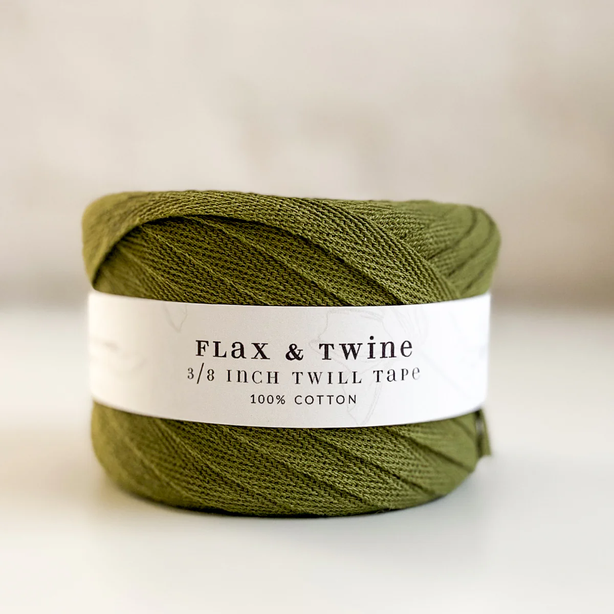 Flax & Twine Cotton Twill Tape (3/8") - Image 8