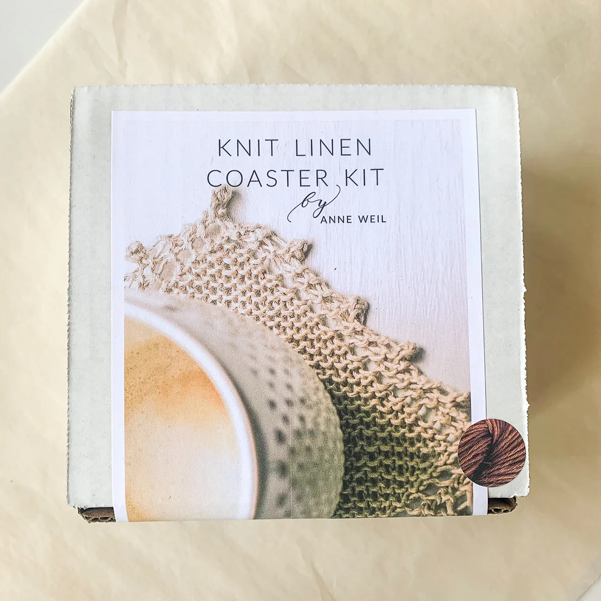 Knit Linen Coaster Kit - Image 19