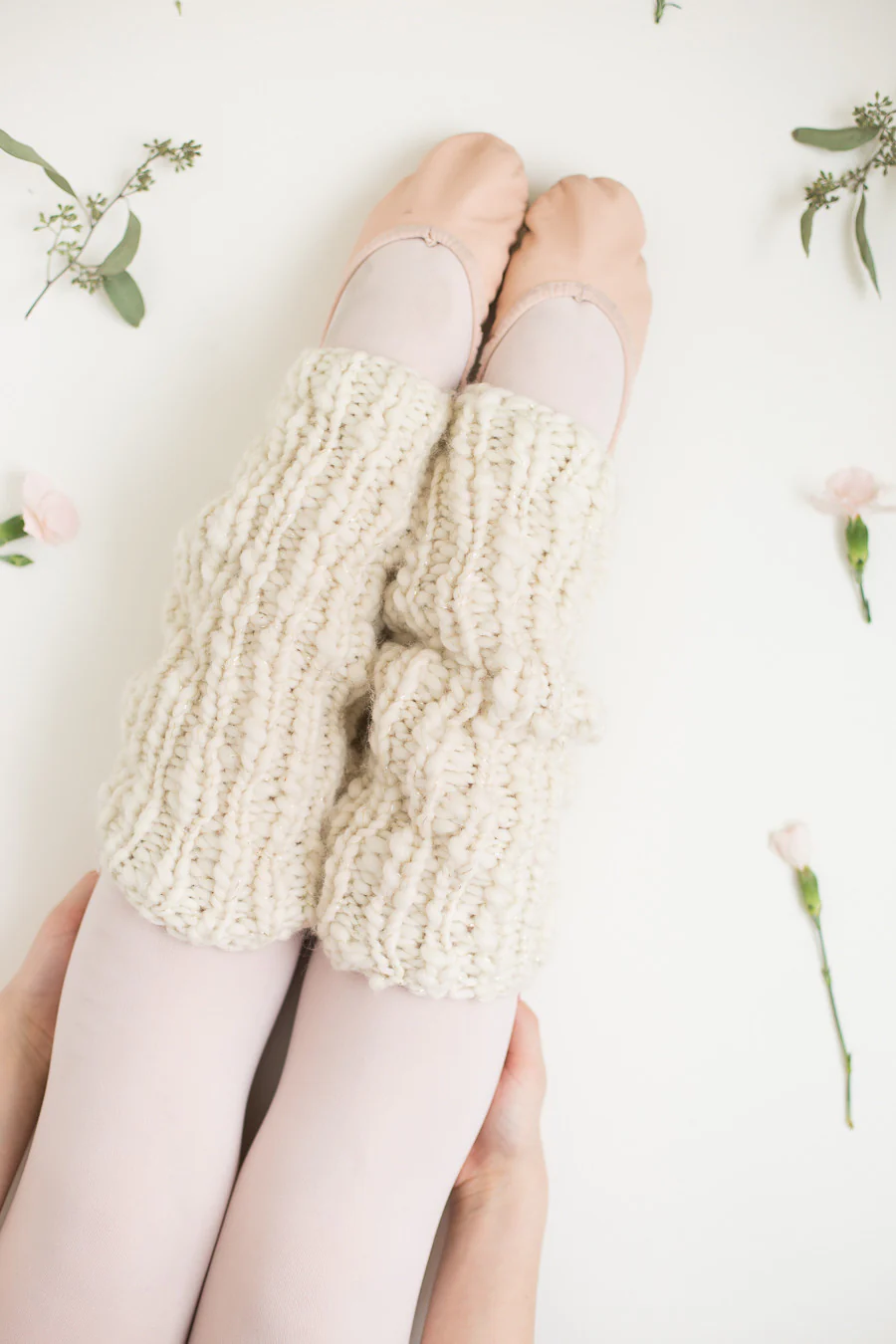 One Skein Chunky Leg Warmers - Multiple Sizes - Image 4