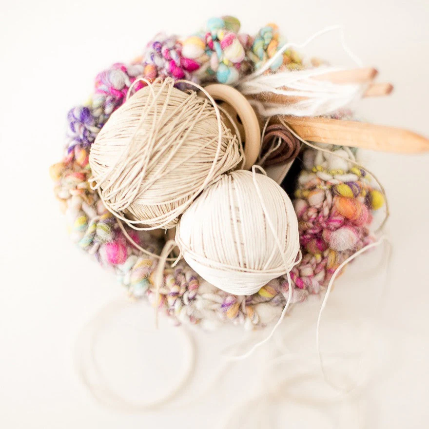 Simple Knit Basket Pattern - Image 3