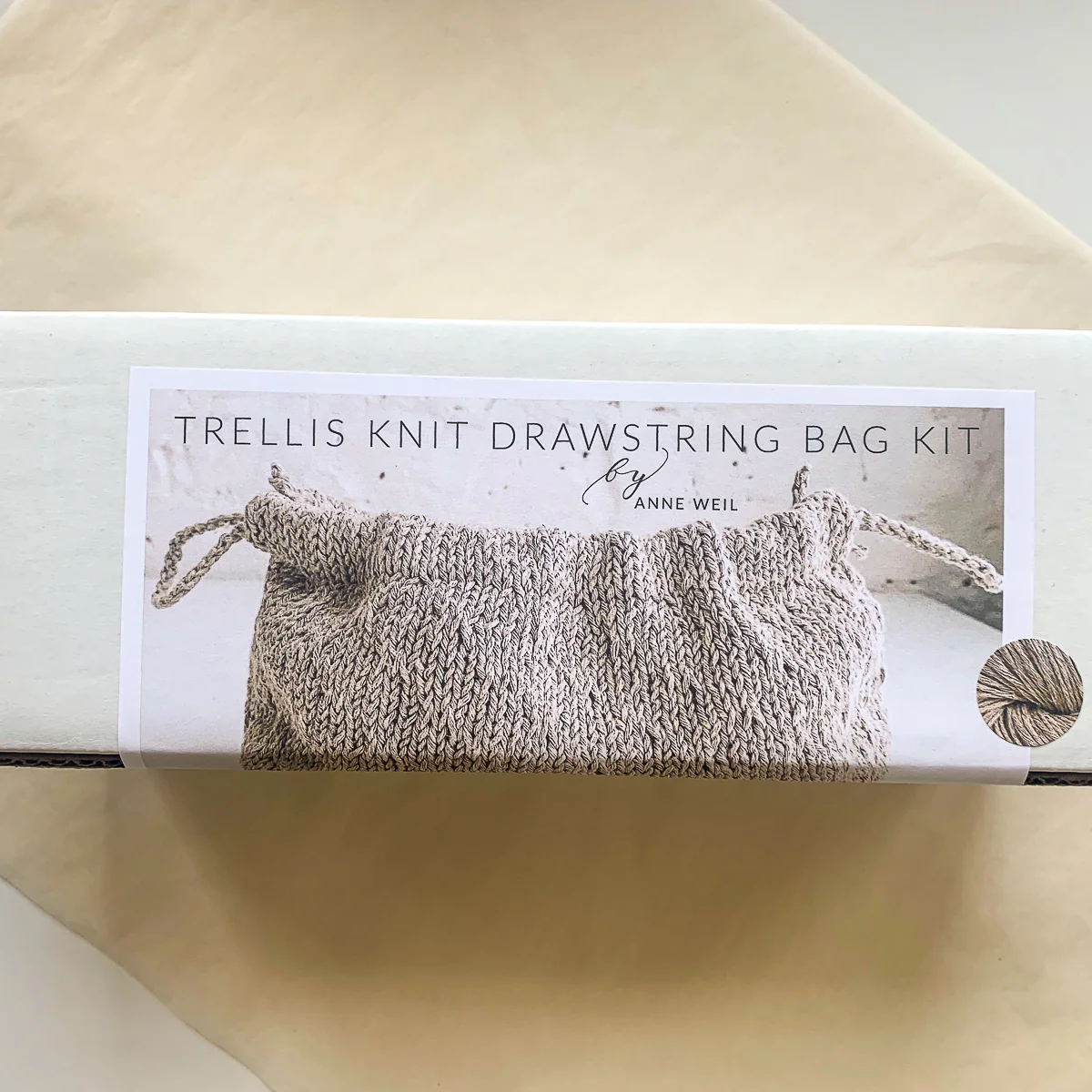 Trellis Stitch Drawstring Bag Kit - Image 16