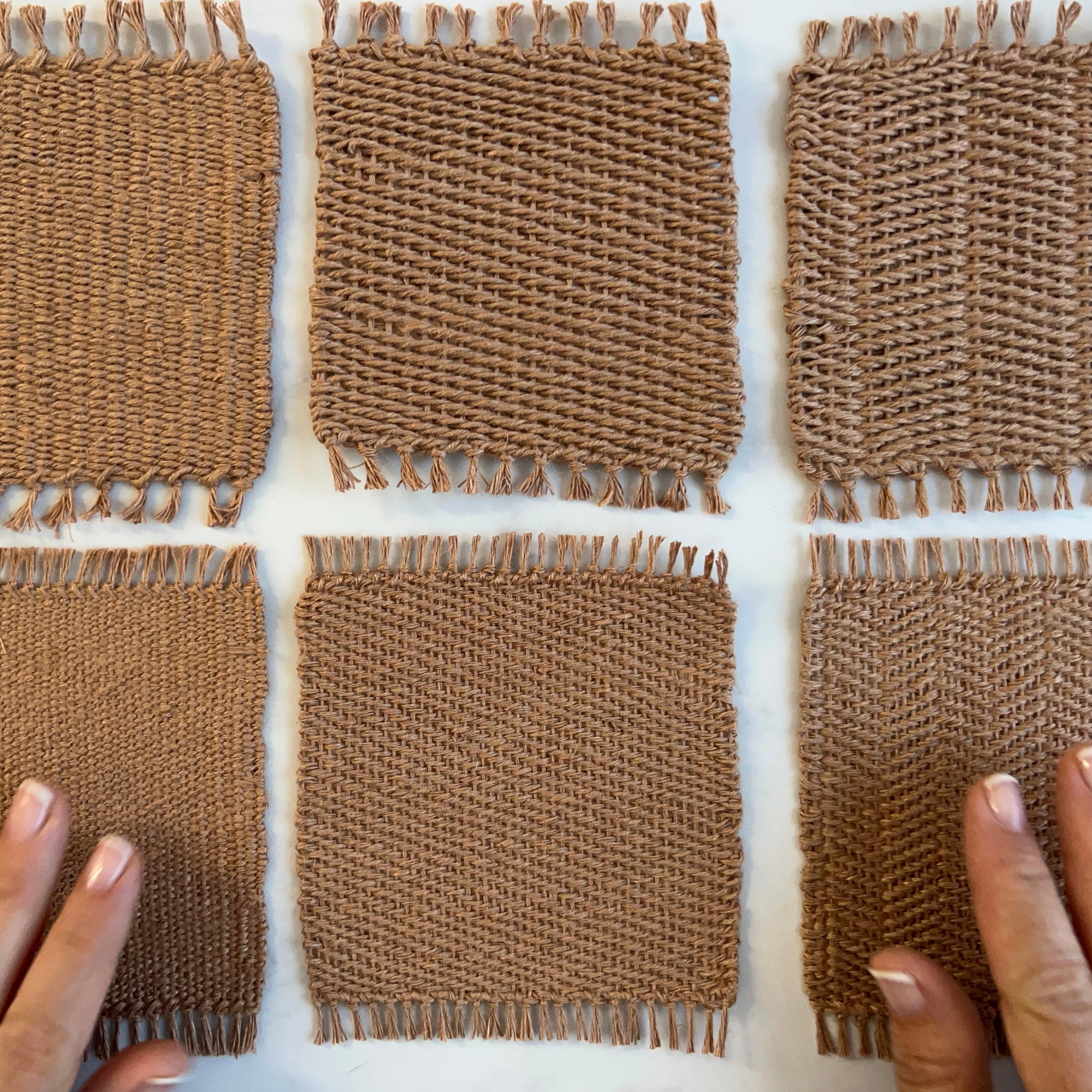 Callie Linen Coasters Kit - Image 5