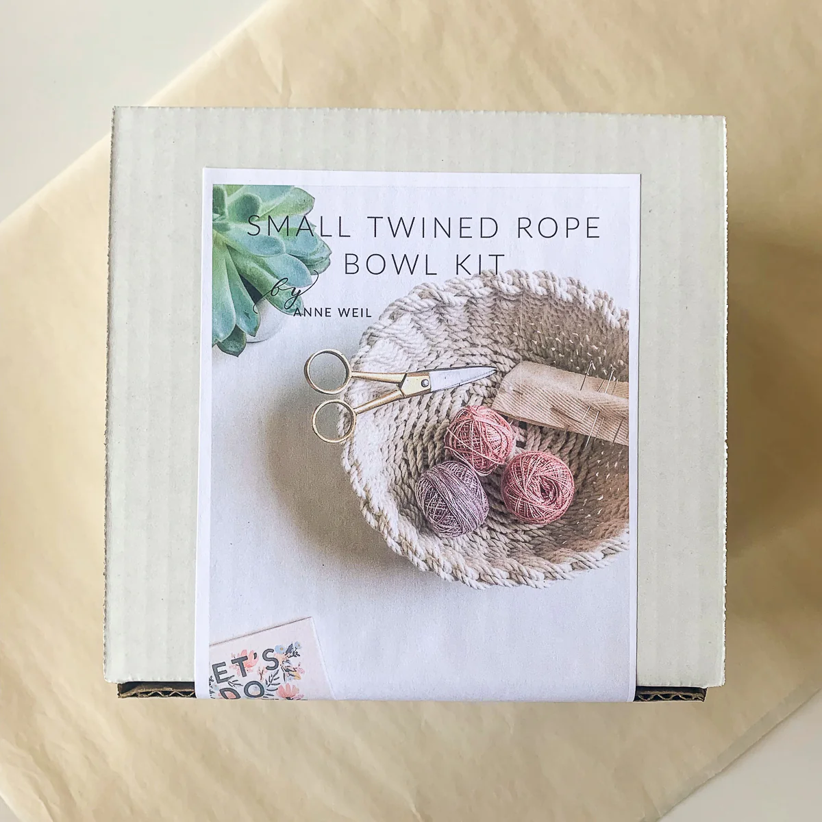 Jessie Twined Rope Bowl Kit - Image 3